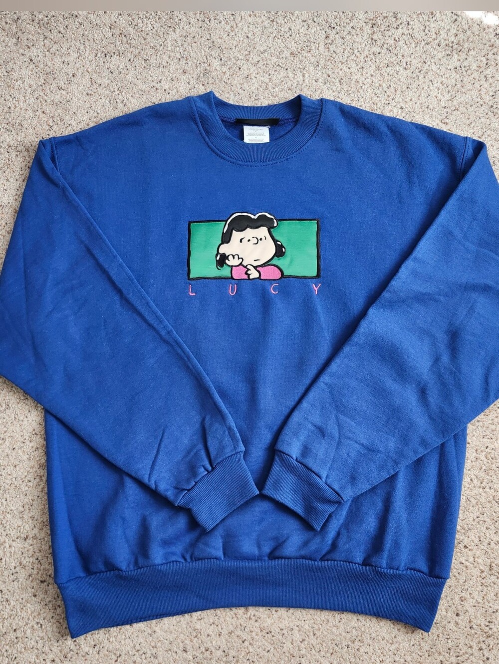 Peanuts Lucy Graphic Crewneck Sweatshirt